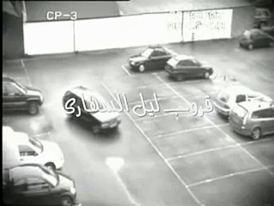 Almost dead! caught on surveillance camera