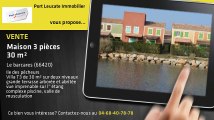 Vente - maison - Le barcares (66420)  - 30m²