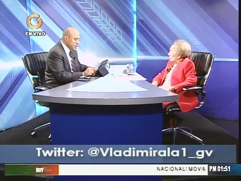 Carmona: Para nuevo modelo democrático las mujeres tenemos que estar allí