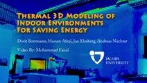 Thermal 3D Modeling of Indoor Environments for Saving Energy