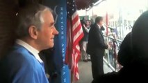 Ron Paul draws a HUGE crowd in Freeport Maine at Linda Bean's Maine Kitchen