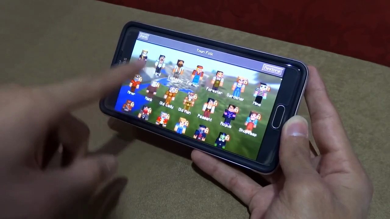 [ شرح ] طريقة تغيير المظهر في لعبة ماين كرافت على الأندرويد | Change Skin in Minecraft PE on Android