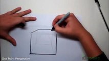 Sketching tutorial - How to draw One Point Perspective