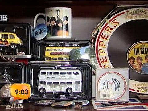 Un fiebre de los Beatles tiene 2.500 artículos de la banda