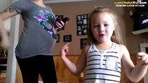 Hamile Anne ve 6 Yaşındaki Küçük Kızından Muhteşem Dans Gösterisi
