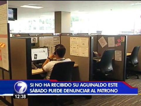 Patronos tienen tiempo de pagar aguinaldos hasta este sábado