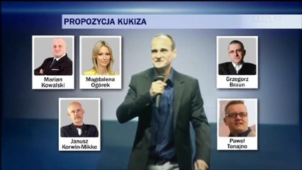 Janusz Korwin-Mikke i propozycja Pawła Kukiza (28.06.2015)