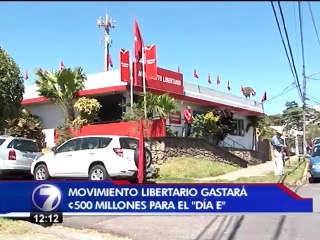 Movimiento Libertario invertirá más de un millón de dólares para movilizar votantes