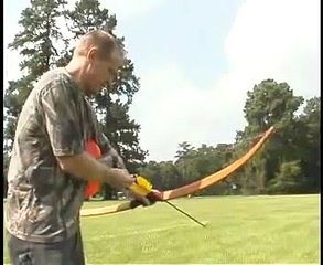 Primitive Longbow Self Thrown Aerial Archery