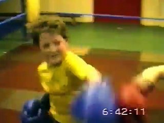sparring session