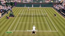 Jo Wilfried Tsonga Vs G Muller | Highlights Wimbledon 2015 | ateeksheikh