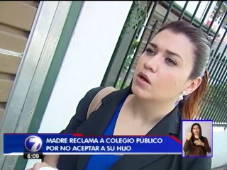 Madre denuncia que dos colegios públicos niegan matrícula a su hijo