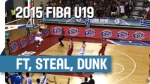 Dorsey Does It All: Free Throw, Steal, Dunk! - 2015 FIBA U19 World Championship
