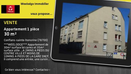 Vente - appartement - Conflans-sainte-honorine (78700)  - 30m²