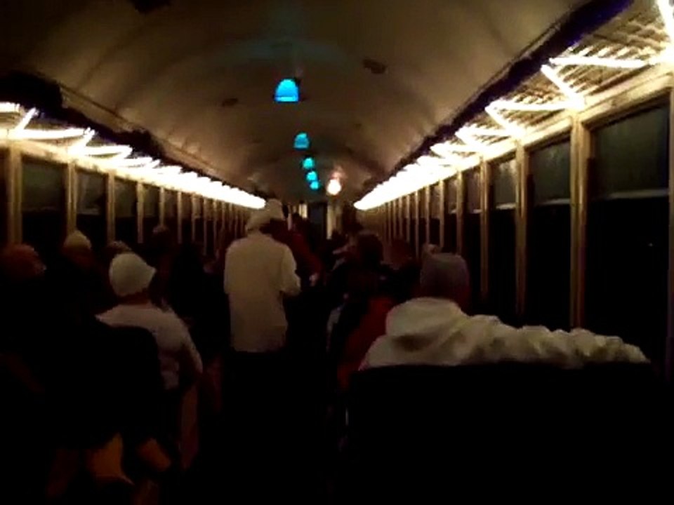 Polar Express train ride at Grand Canyon Railway,Williams, AZ