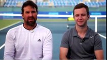 Get a free online tennis lessons with Pat Rafter