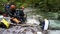 Canyoning - Serchio di Gramolazzo  (Toscana - Alpi Apuane) 2010