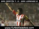San Martín T 3 - San Lorenzo 0. Torneo Clausura 2009.