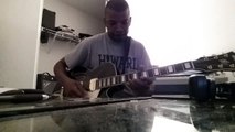 Smooth Jazz guitar 1st time playing with a pick