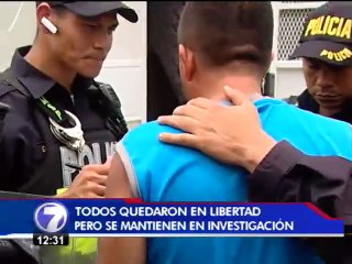 Taxistas informales detenidos el miércoles quedaron en libertad