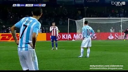 Marcos Rojo 1:0 | Argentina v. Paraguay 30.06.2015
