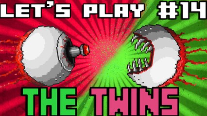 Terraria, preparations for 1.3! - Let's Play Episode 14 - The Twins Boss Fight w/EverThing