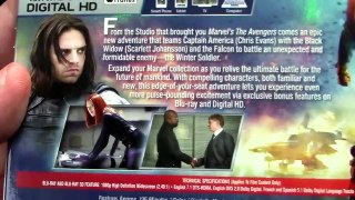 Captain America  The Winter Soldier 3D Blu Ray Combo Target Exclusive Review Unboxing