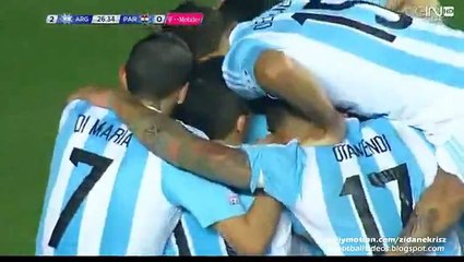 2-0 Javier Pastore Fantastic Goal | Argentina v. Paraguay 30.06.2015