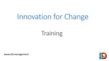 Innovation Change Planning Training