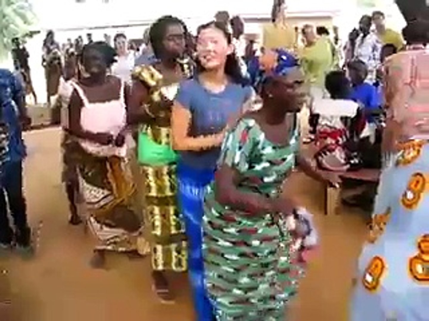 ⁣Ghana - dancing Ewe style in Adaklu, Ghana