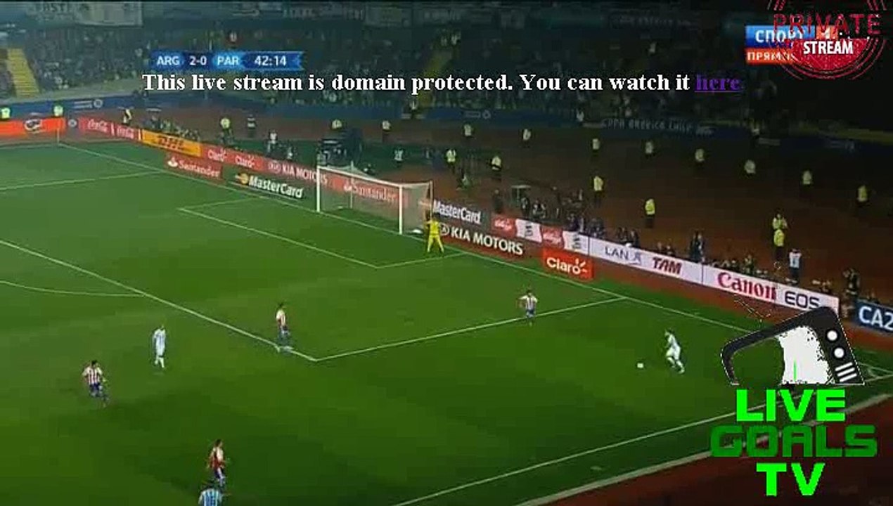 Lucas Barrios Amazing Goal Argentina 2-1 Paraguay | HD