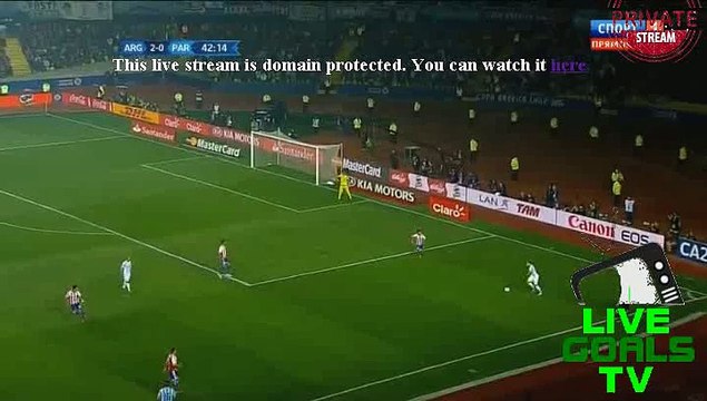 Lucas Barrios Amazing Goal Argentina 2-1 Paraguay | HD