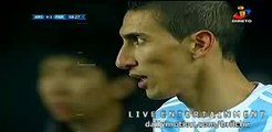 Ángel Di Maria fantastic Free Kick Chance - Argentina vs Paraguay Copa America 30.05.2015 HD