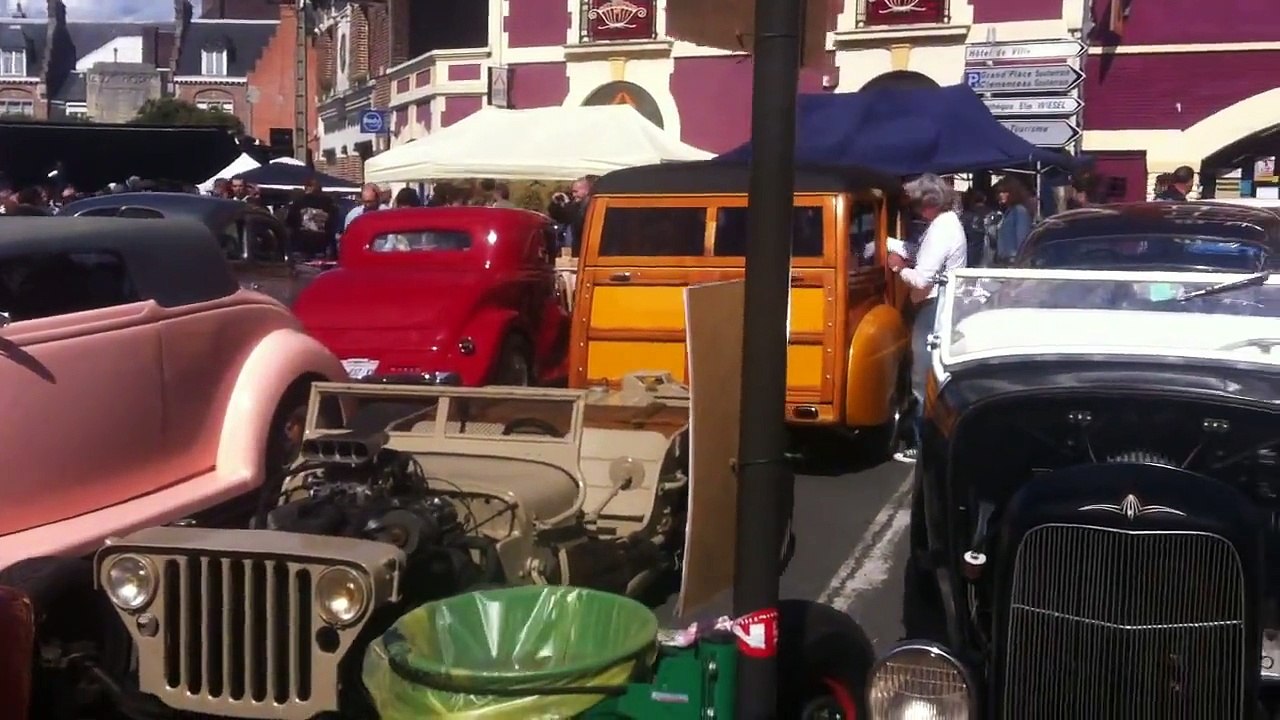 béthune rétro 2011 visite des voitures us..