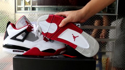 Authentic Air Jordan 4 Fire Red Review From gogoyeezy.ru