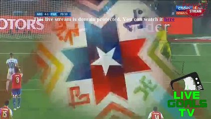 Caceres Free Kick Chance Argentina 5-1 Paraguay