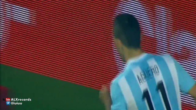 Sergio Aguero Goal Argentina vs Paraguay 5-1 Copa America 2015