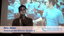 Kris Allen shares his experience visiting Haiti with the UN Foundation