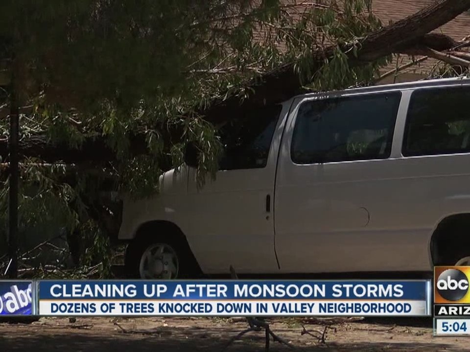 Valley cleaning up after monsoon storms