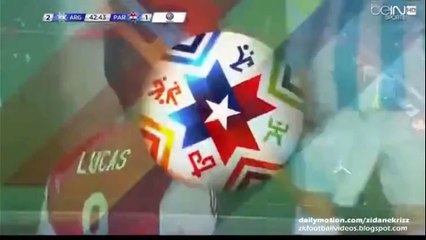 All Goals_ Argentina 6-1 Paraguay 30.06.2015