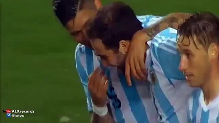 Gonzalo Higuain Goal Argentina vs Paraguay 6-1 Copa America 2015