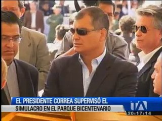 Presidente cumplió actividades en Quito