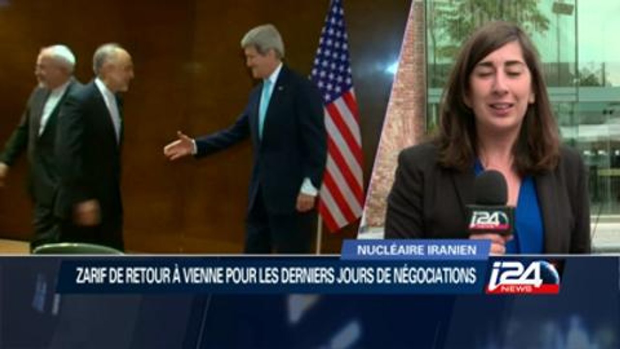 Nucléaire iranien: le point avec l'envoyée spéciale i24news à Vienne