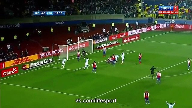 Argentina 6 - 1 Paraguay All Goals and Highlights 01/07/2015 - Copa America