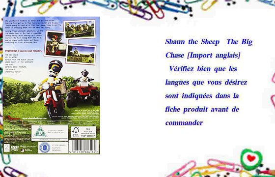 Shaun the Sheep The Big Chase [Import anglais