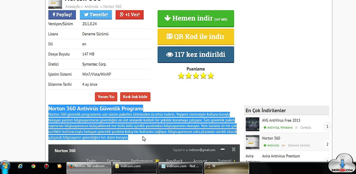 Norton 360 Norton Internet Security inceleme