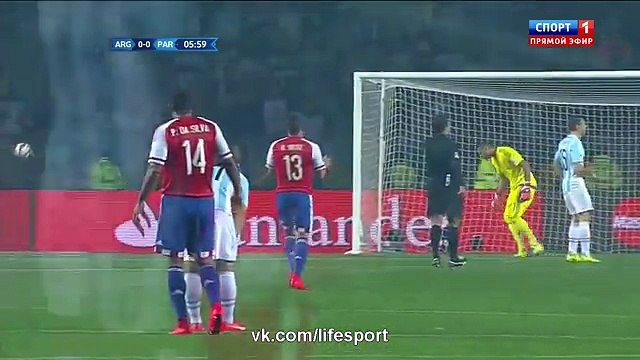 Argentina 6 - 1 Paraguay Extended Highlights 30/06/2015 - Copa America