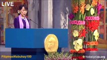 Aung San Suu Kyi's Acceptance Speech for the 1991 Nobel Peace Prize | June 16, 2012 (P2)