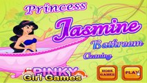 Disney Princess Jasmine Games - Princess Jasmine Bathroom Cleaning - Disney Princess Games