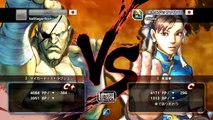 USF4 - Bonchan (Sagat) vs Uryo (Chun-Li) - TL4A Round1 Battle8